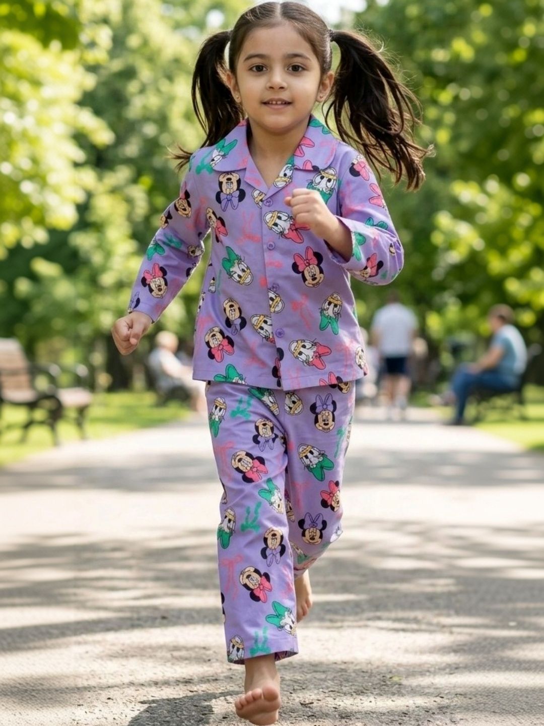 COZEVO Cotton Printed Shirt with Trousers-picture-52