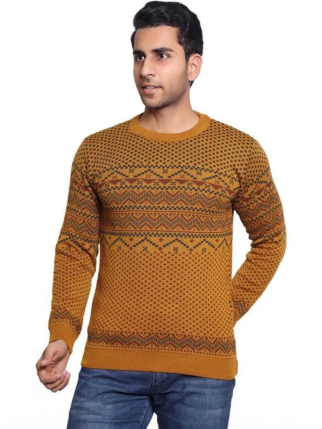 Grand Line Men Printed Pullover-picture-12