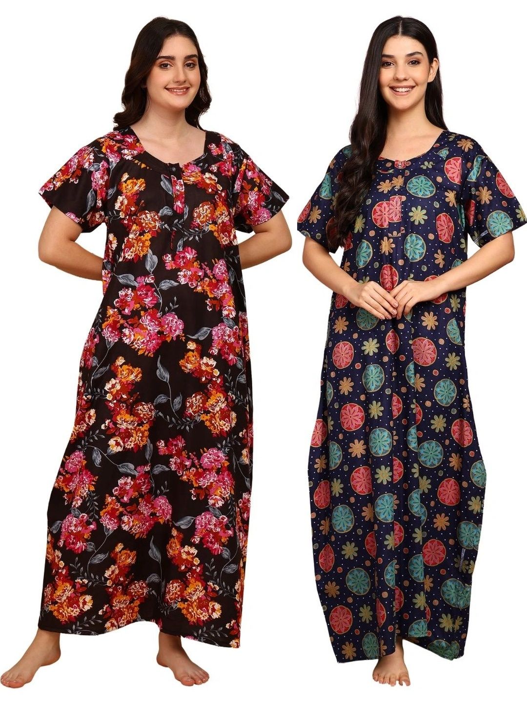 YUKATA Printed Maxi Nightdress-picture-47