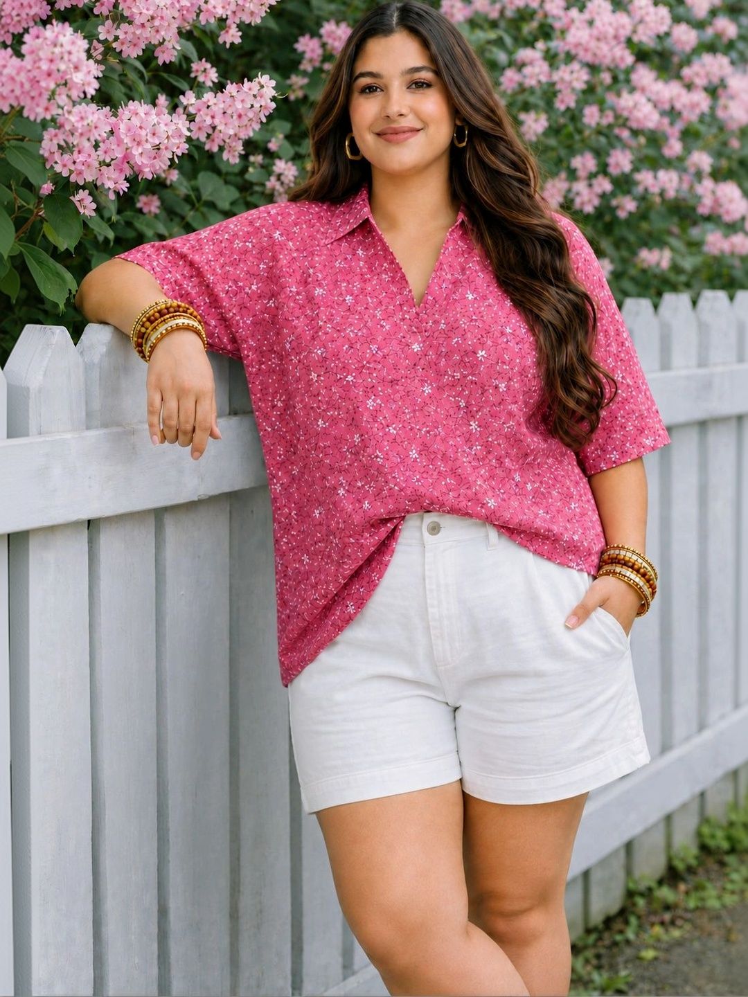 AATMIK Floral Print Cotton Top-picture-50