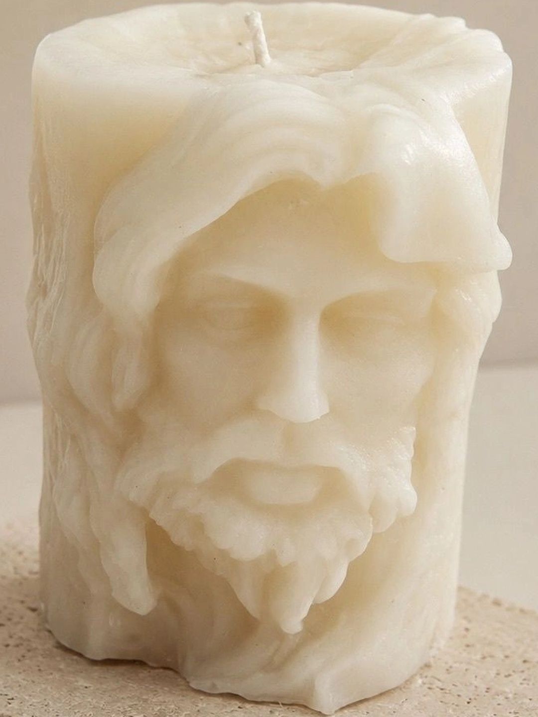 Grey Exim White 1 pieces Pillar Candle-picture-25