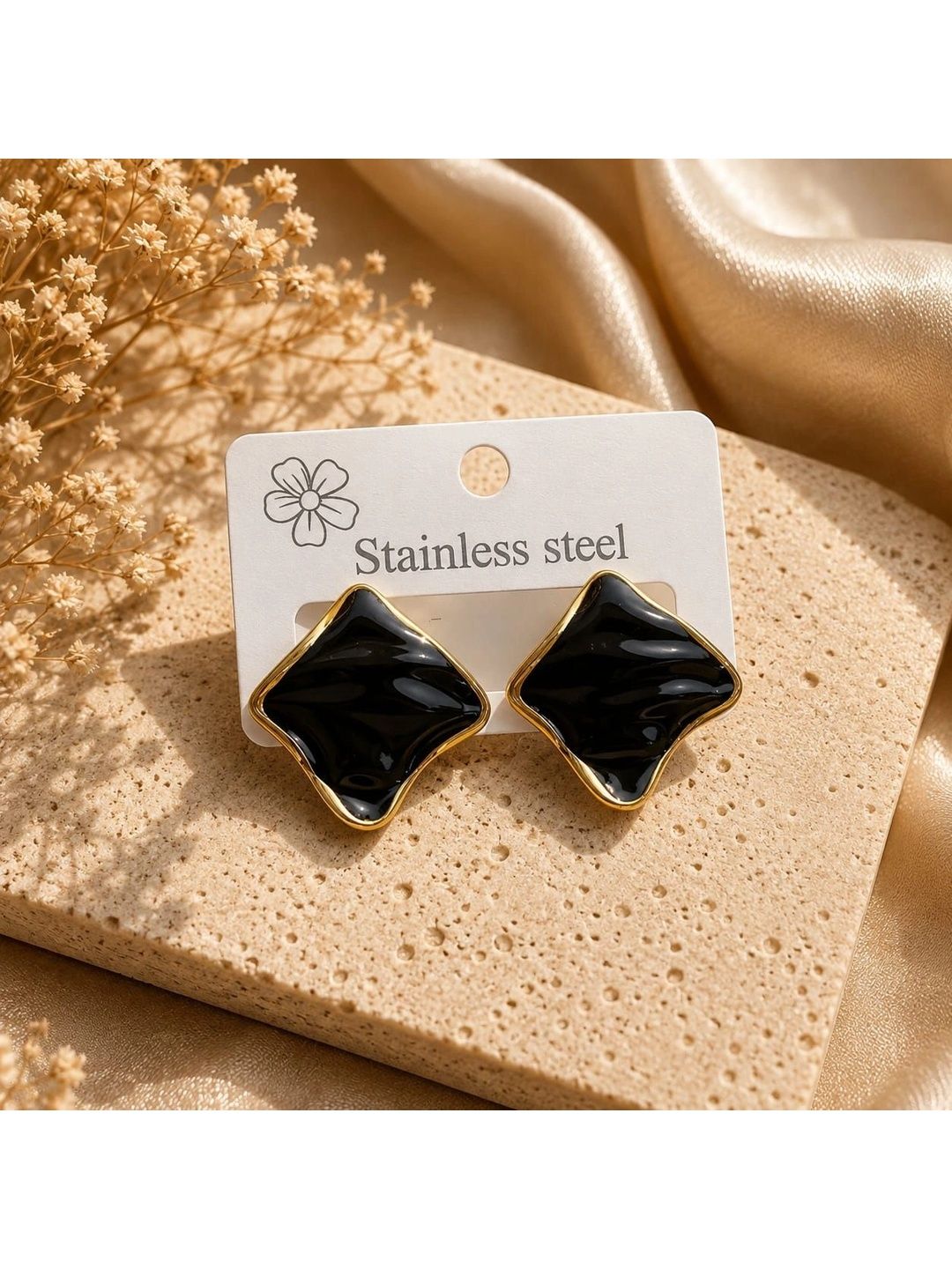 GARV GLEAM Geometric Studs Earrings-picture-37