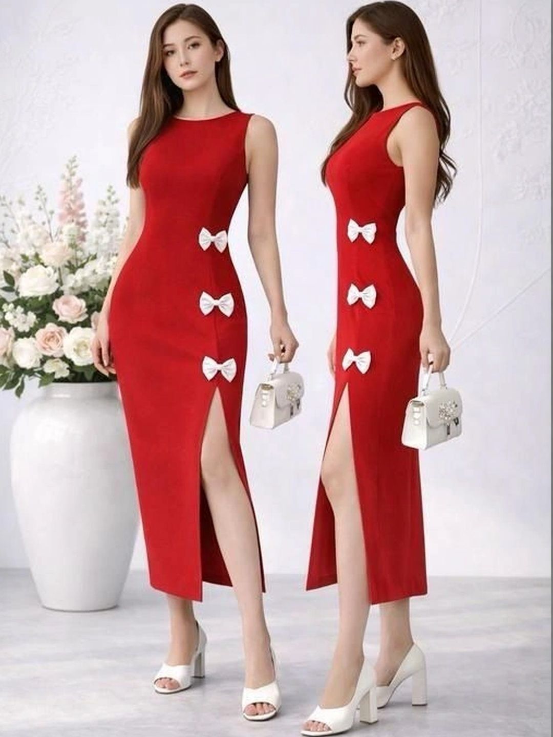 PATTZALA Sheath Midi Dress-picture-25