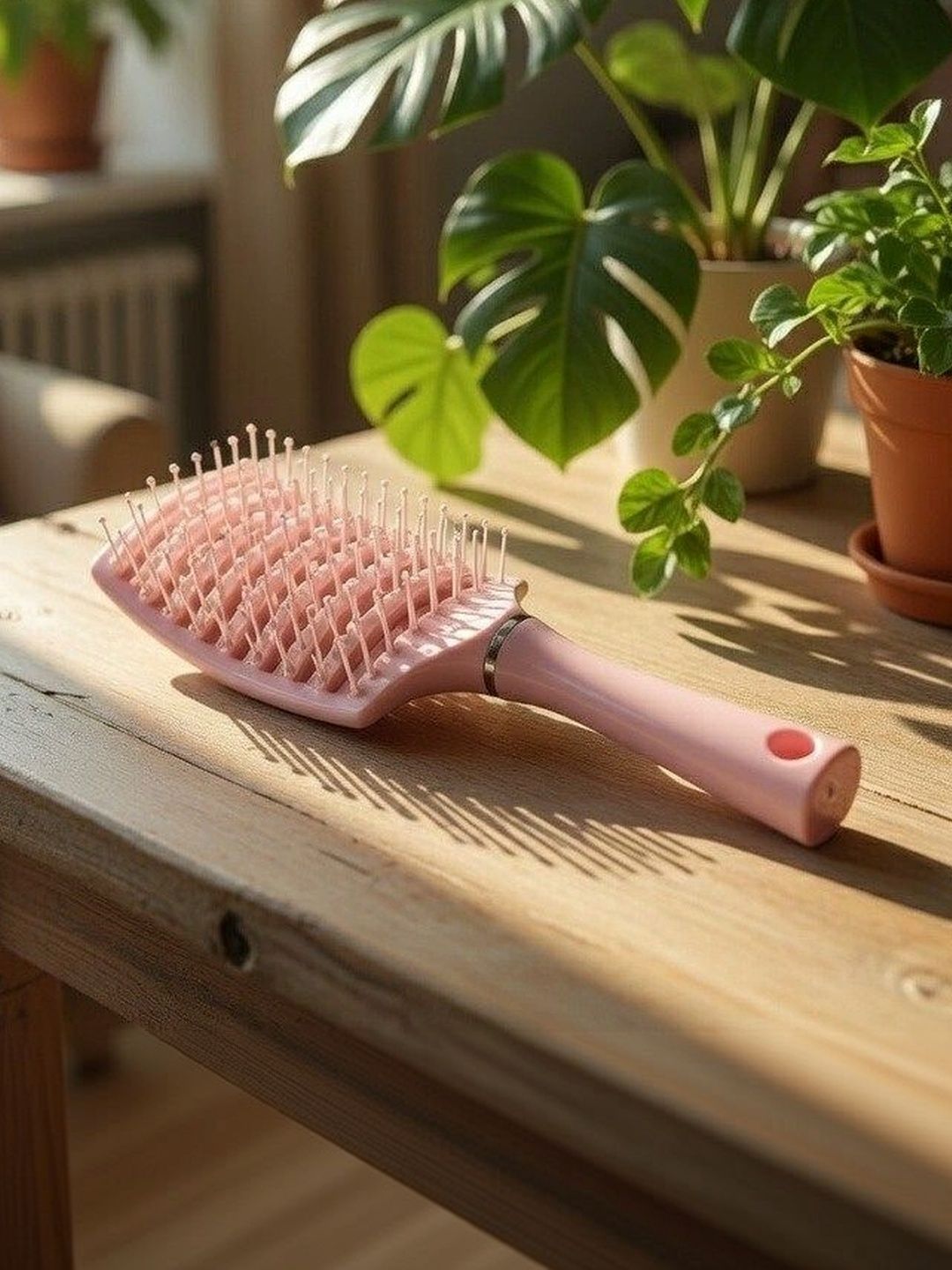 GLAMEZONE Lightweight Detangling Hair Brush for Wet & Dry Hair-image-43