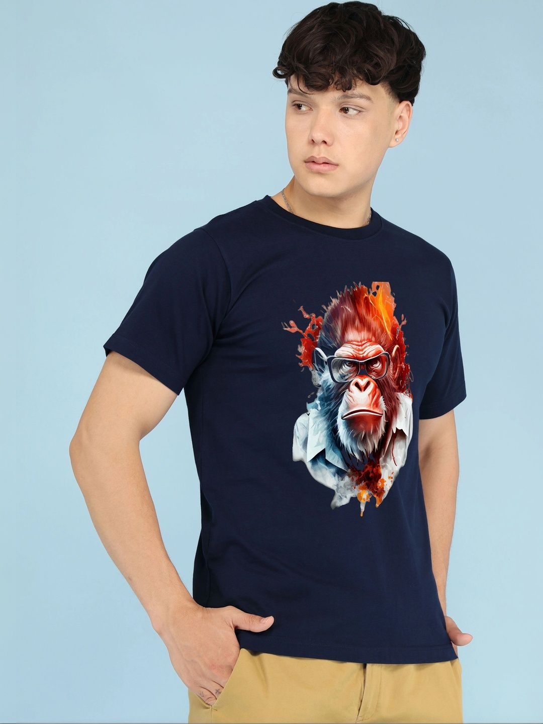 HERE&NOW Men Printed T-shirt-picture-28