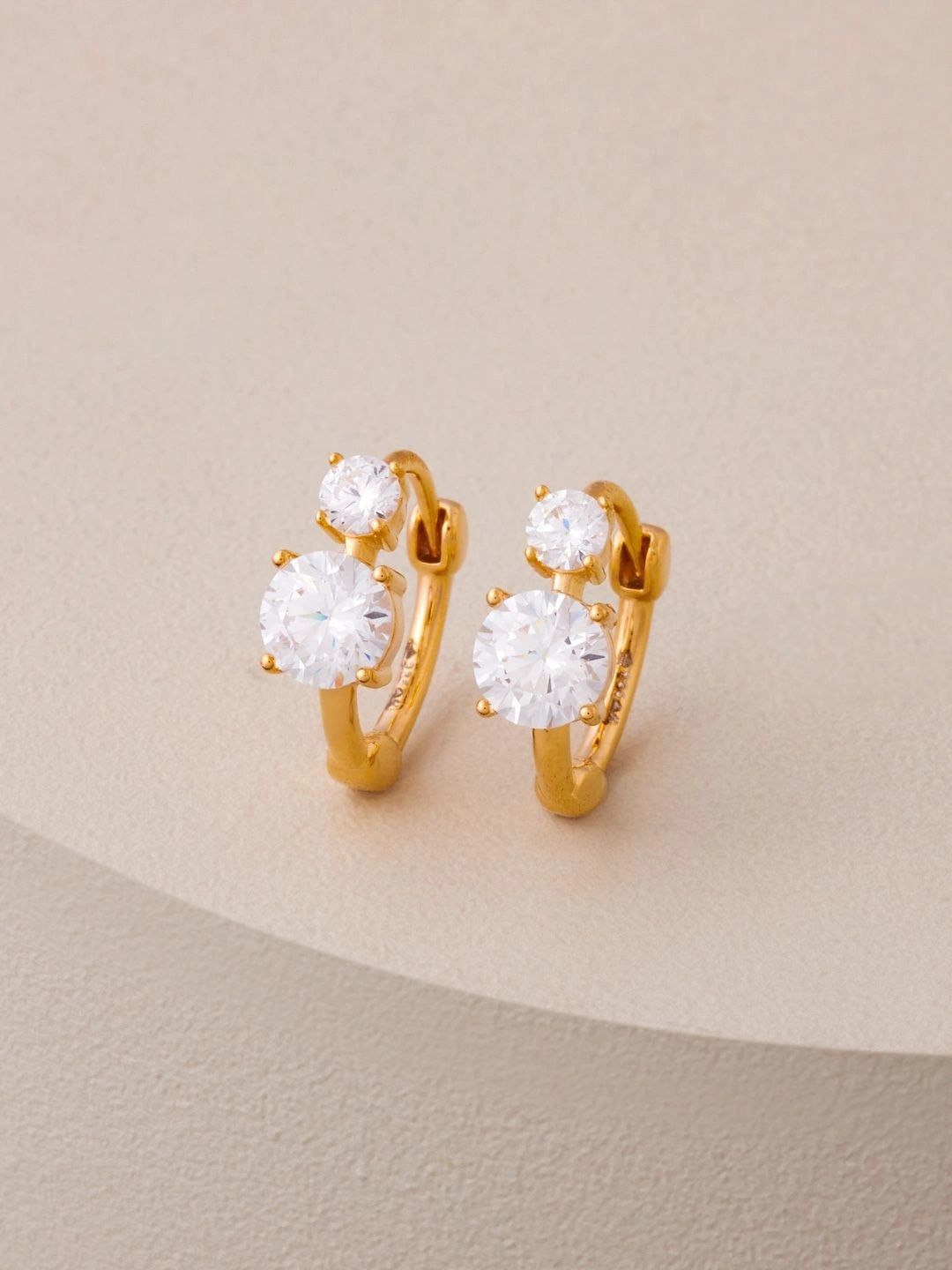 Kushal's Fashion Jewellery Circular Half Hoop Earrings-picture-20
