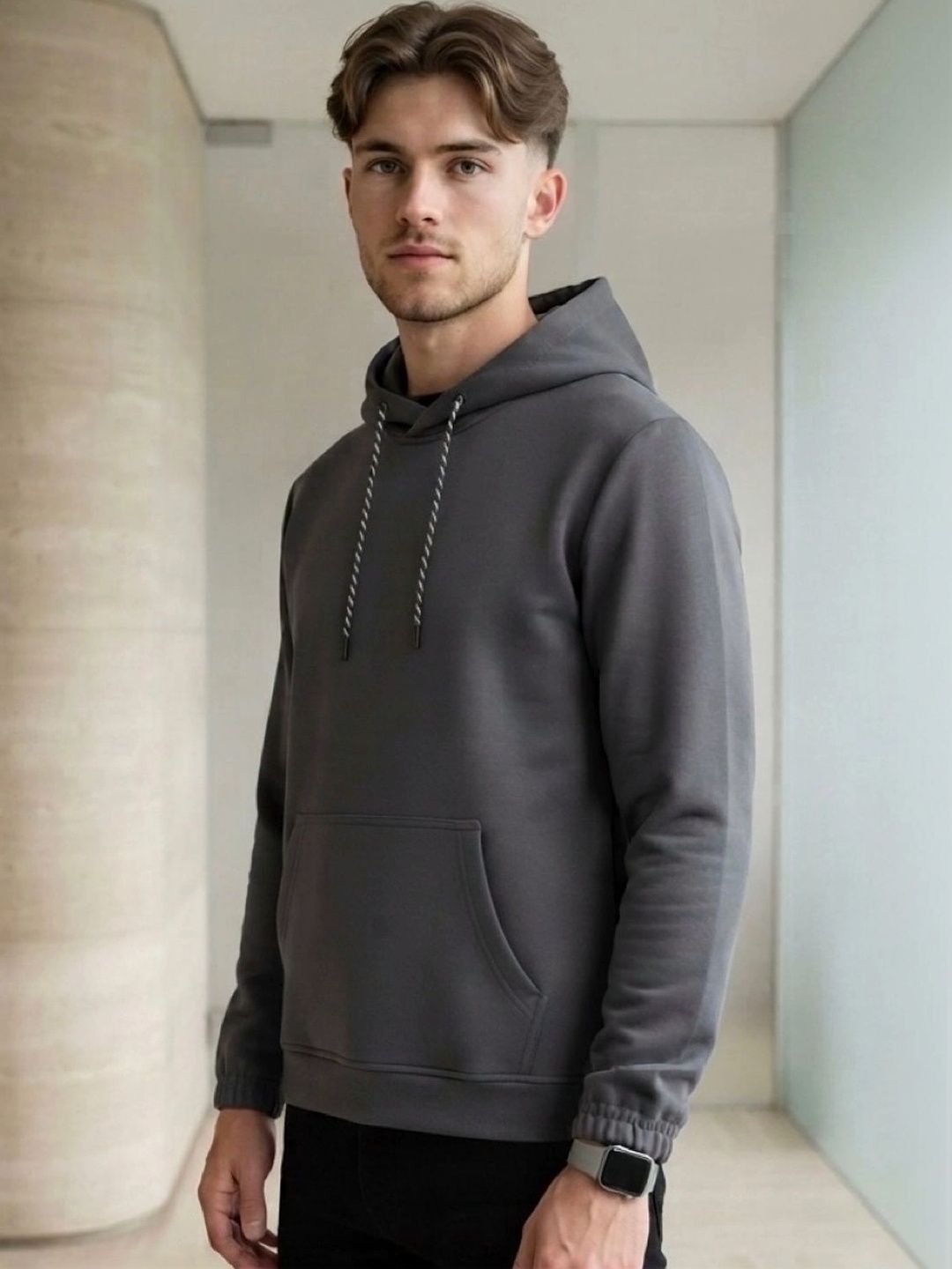 STEVE STATUS Men Hooded Sweatshirt-picture-25