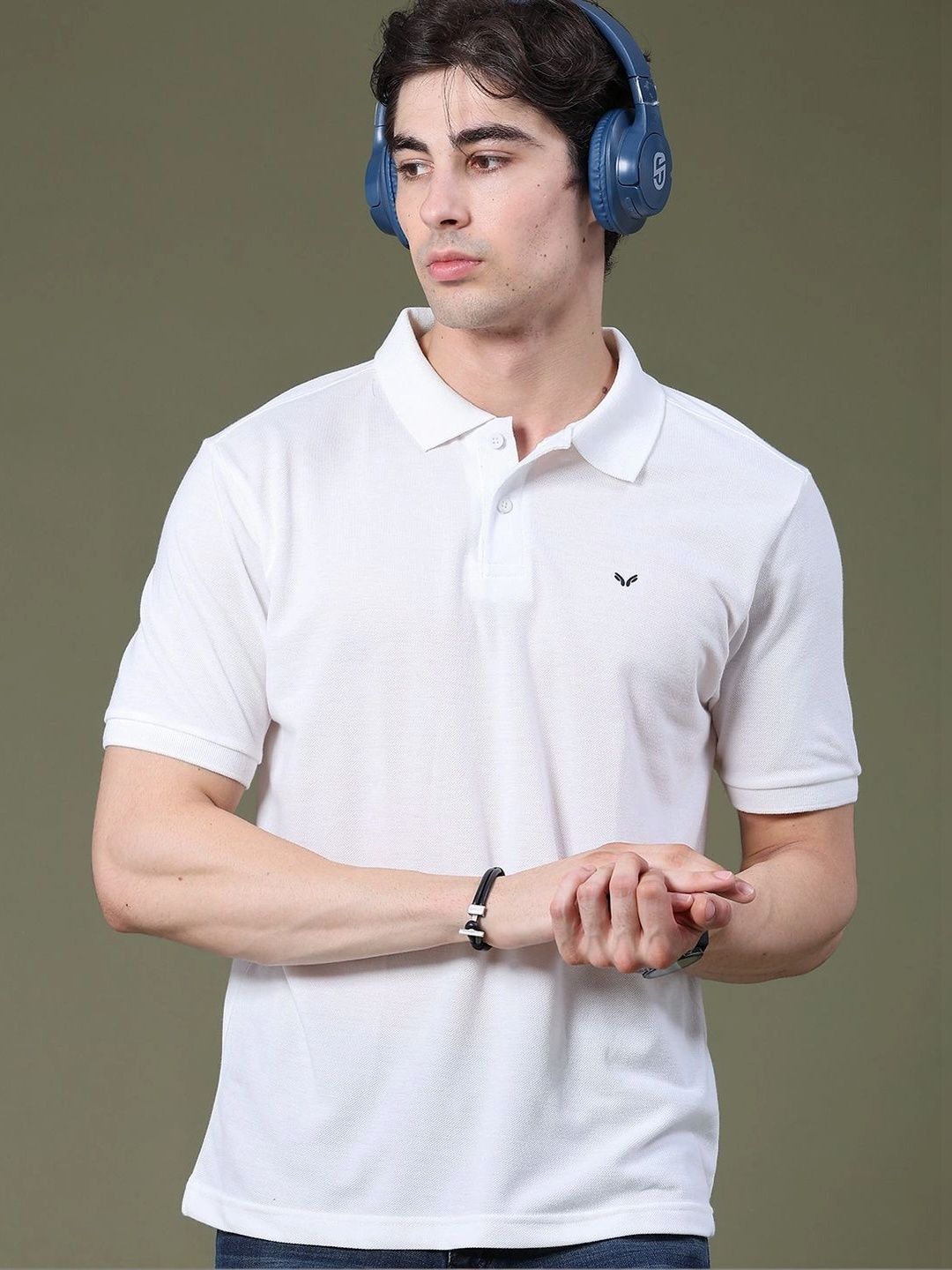 V-Mart Men Polo Collar T-shirt-image-19