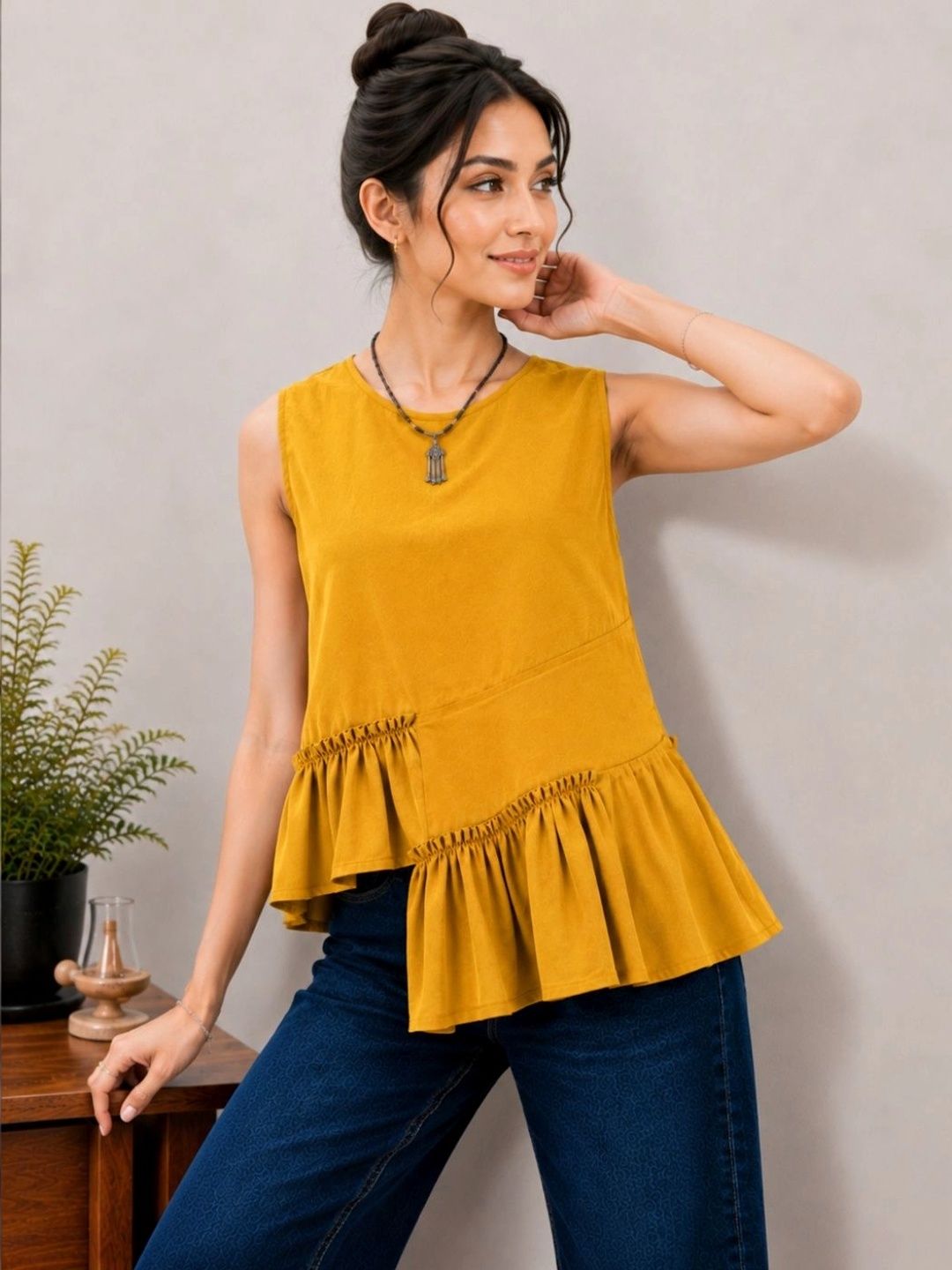 GROOVY ANGEL Ruffles Cotton Top-picture-28