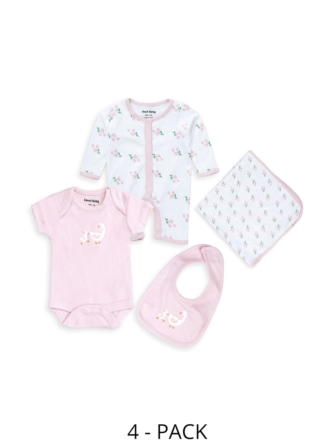 Smart Baby Unisex Kids Printed T-shirt-image-22
