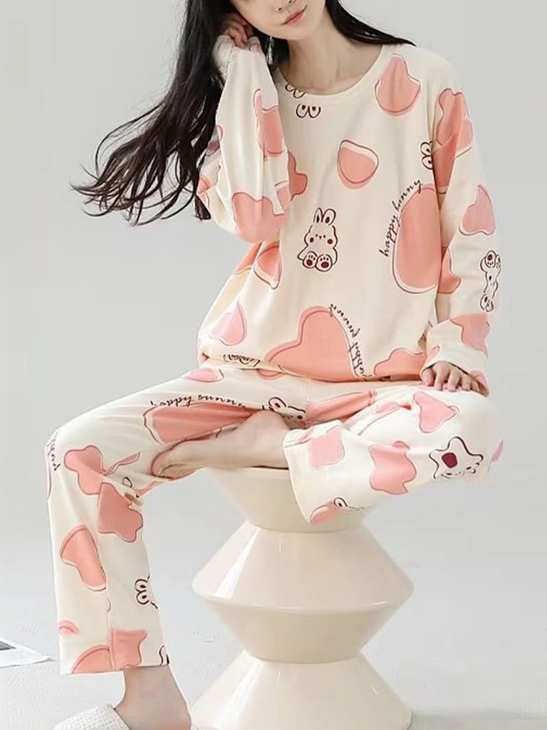 DressBerry Printed Maxi Nightdress-picture-34