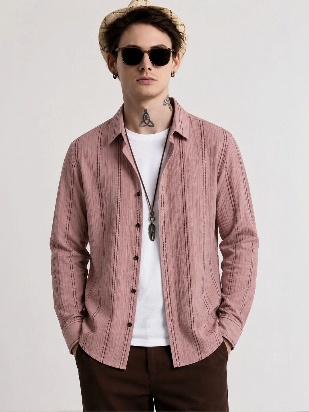 SZN Men Classic Casual Shirt-picture-36