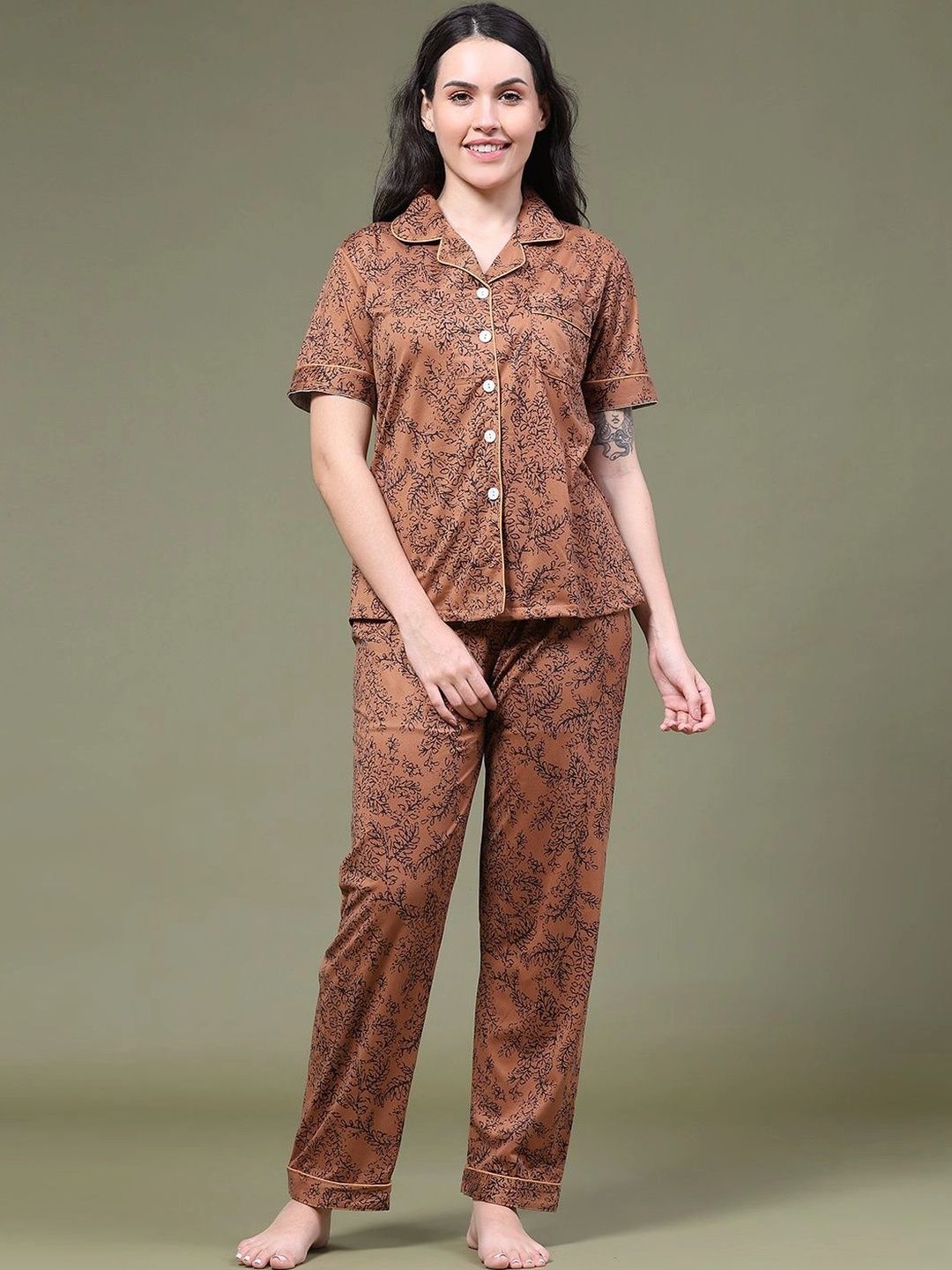 V-Mart Women Printed Night suit-picture-20