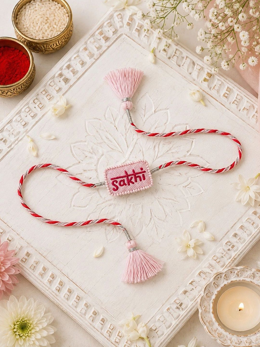 ADVIKA CREATIONS Thread Rakhi-picture-54