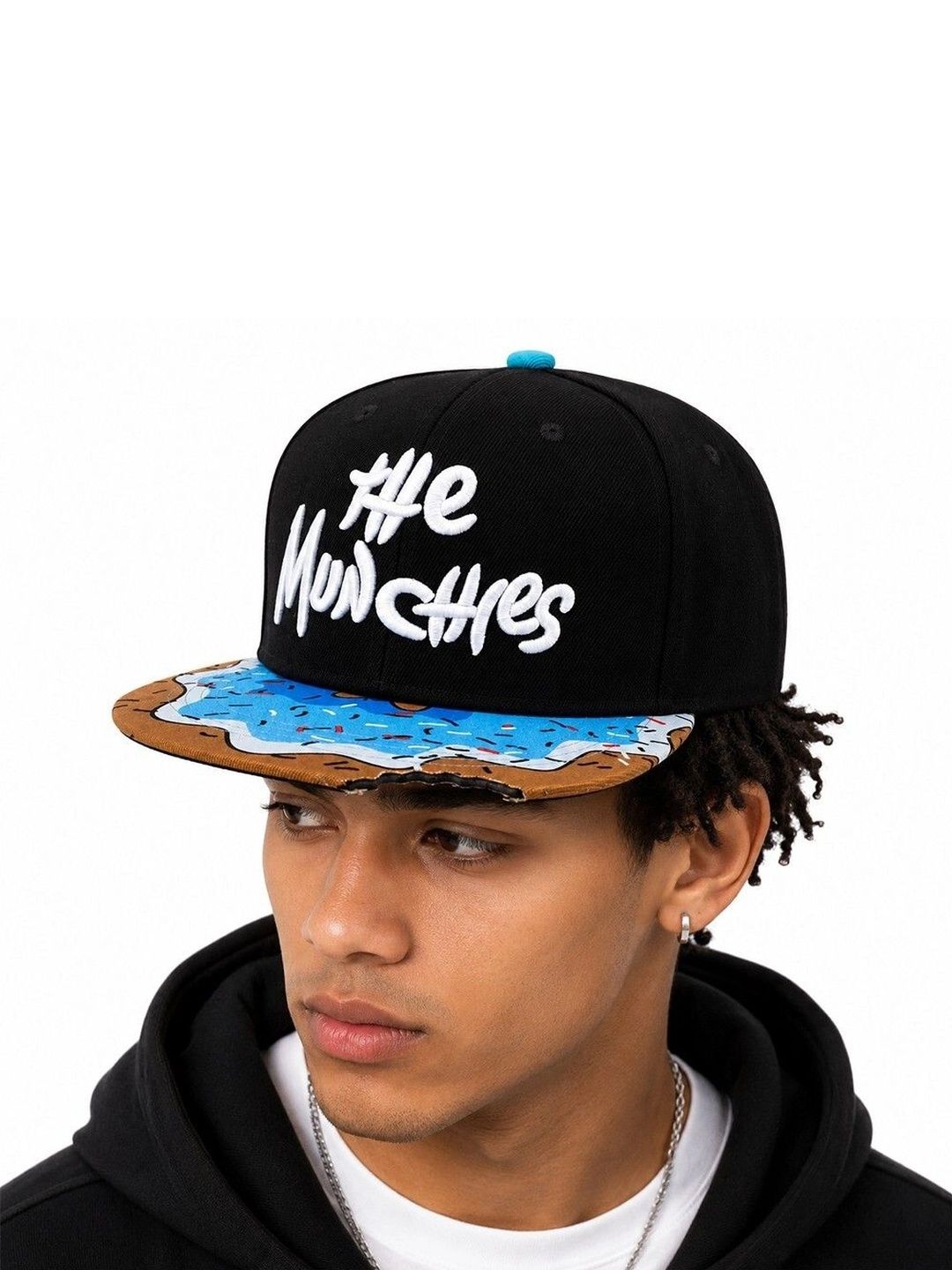 JENNA Men Printed Snapback Cap-picture-11