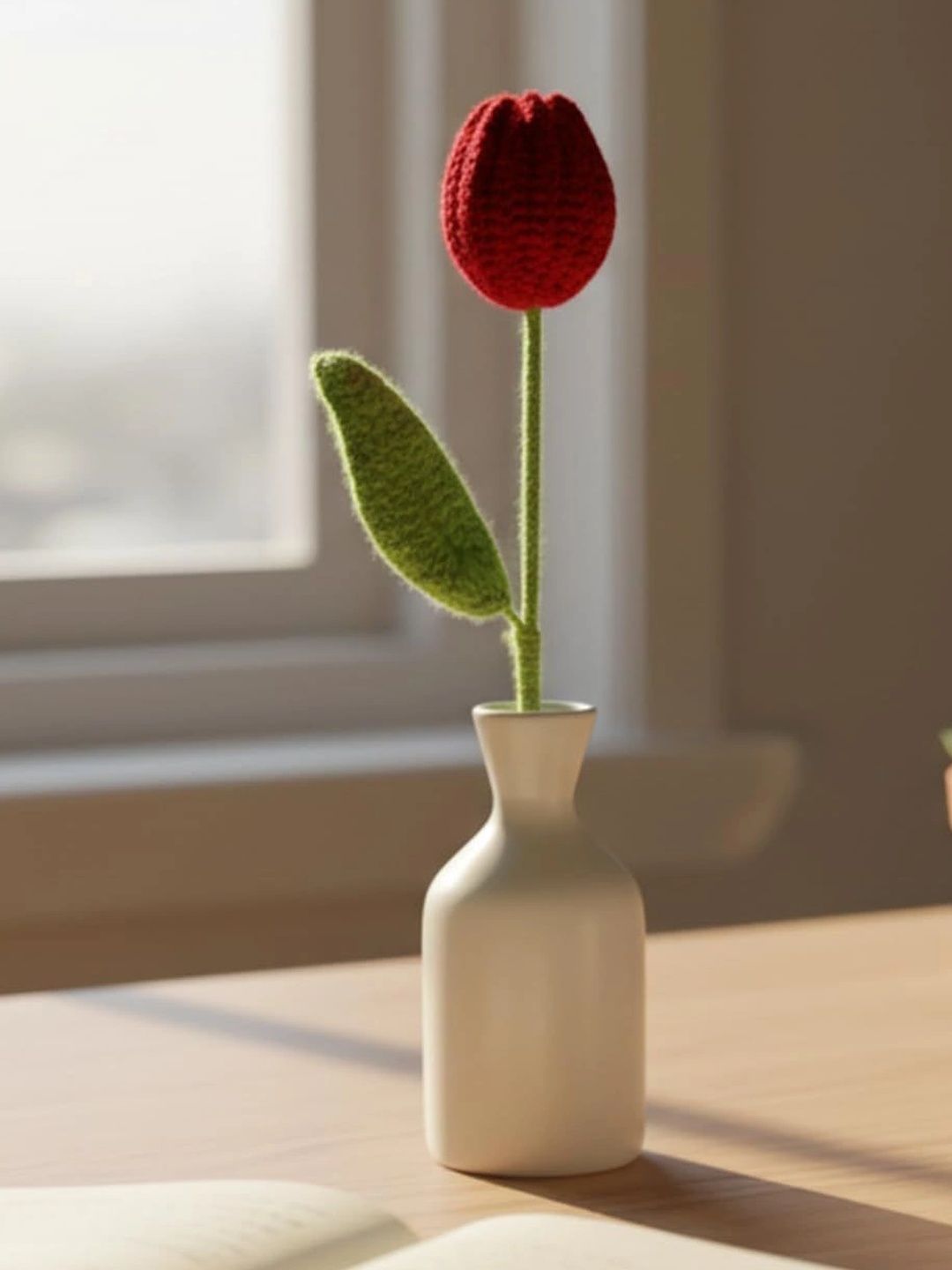 Agantuk Red 1 Pieces Tulip Artificial Flower-picture-14