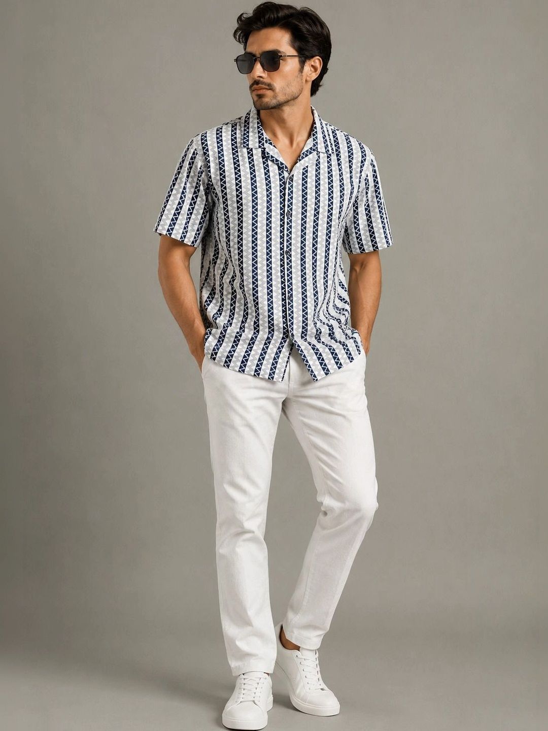 Moda Rapido Men Comfort Printed Casual Shirt-picture-24
