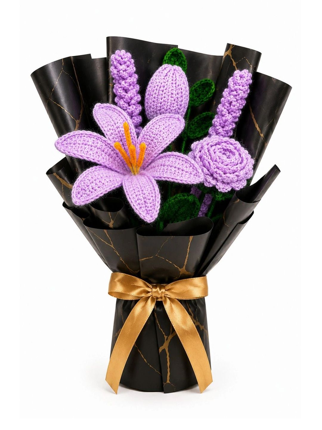 Agantuk Purple 5 Pieces Artificial Flower-picture-13