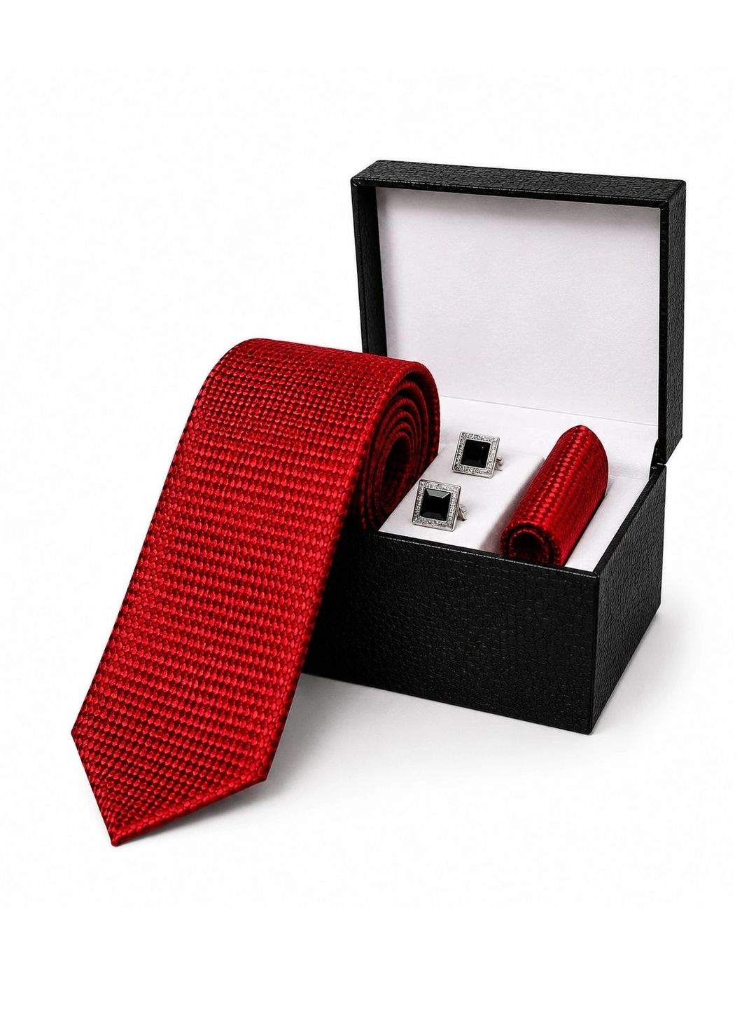 ZITTI Men Accessory Gift Set of Tie Cufflinks & Pocket Square-picture-27