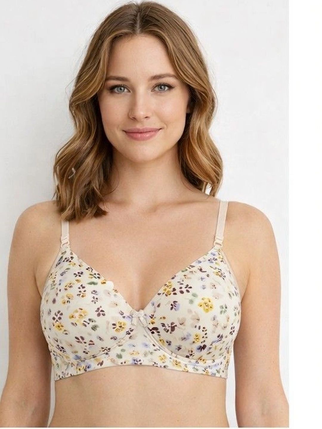 Paris Fashion Floral Bra Full Coverage Lightly Padded-picture-22