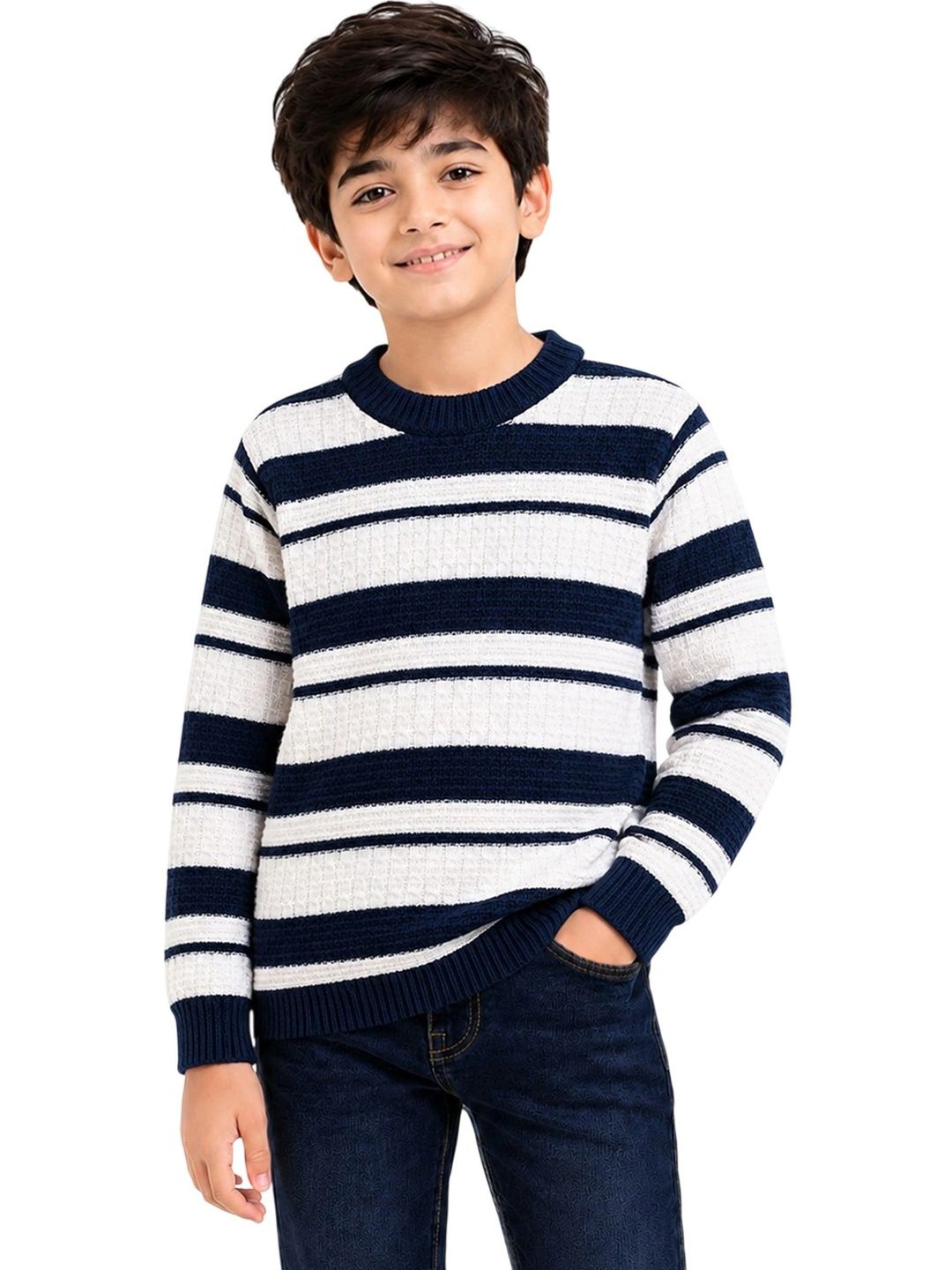 YK Boys Striped Pullover-picture-21