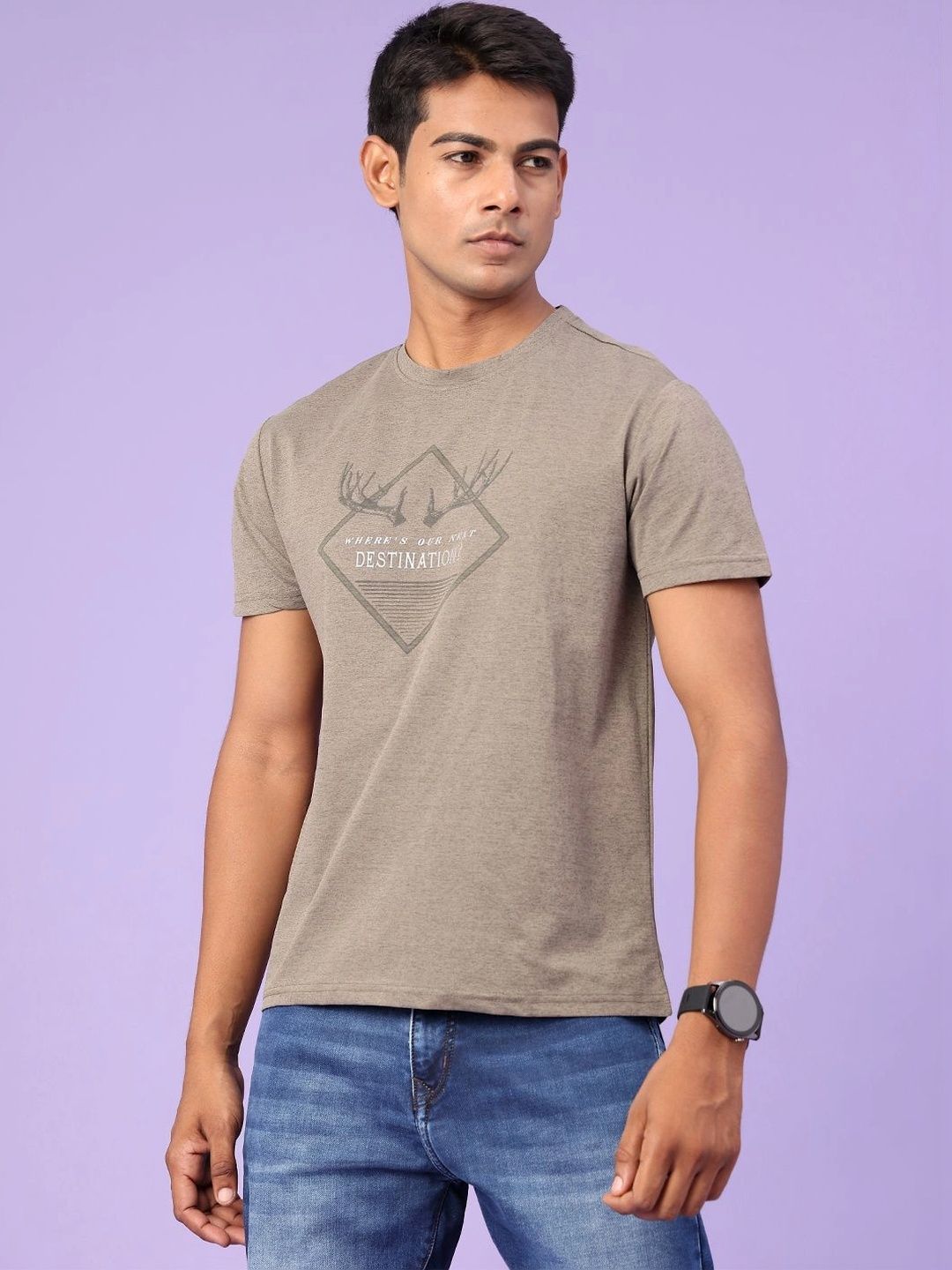 V-Mart Men Printed T-shirt-picture-31