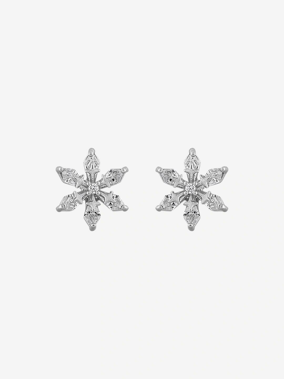 Kushal's Fashion Jewellery Floral Studs Earrings-picture-18