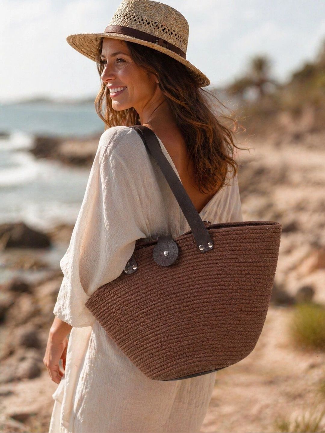 THE S LIVING Unisex Textured Messenger Bag-picture-34