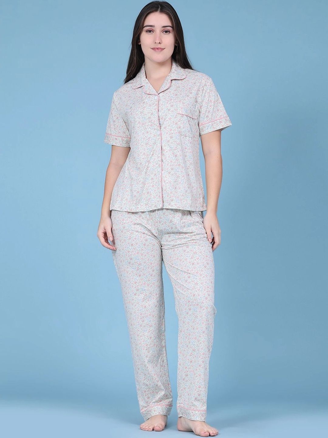 V-Mart Women Printed Night suit-picture-32