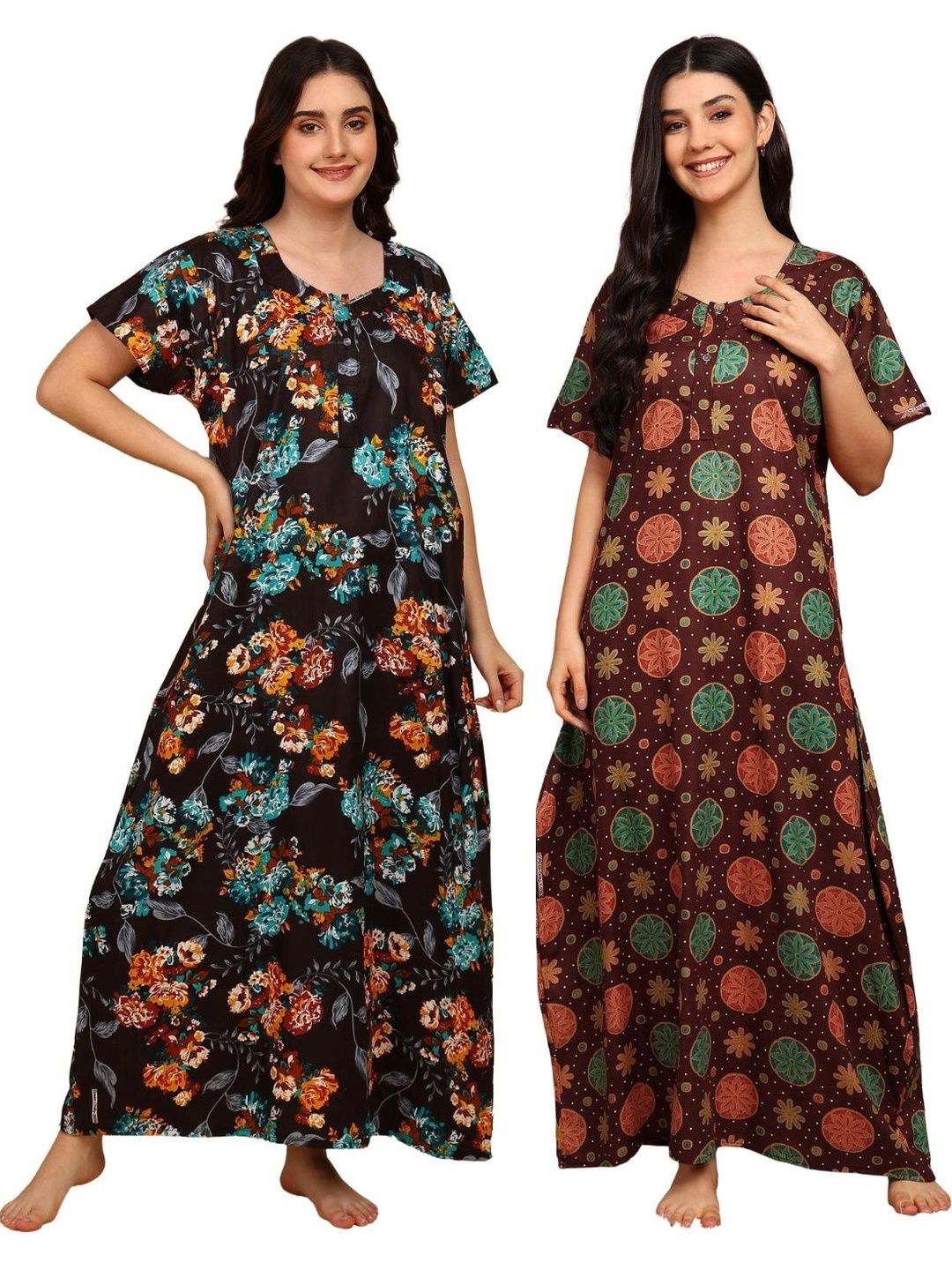 YUKATA Printed Maxi Nightdress-picture-31