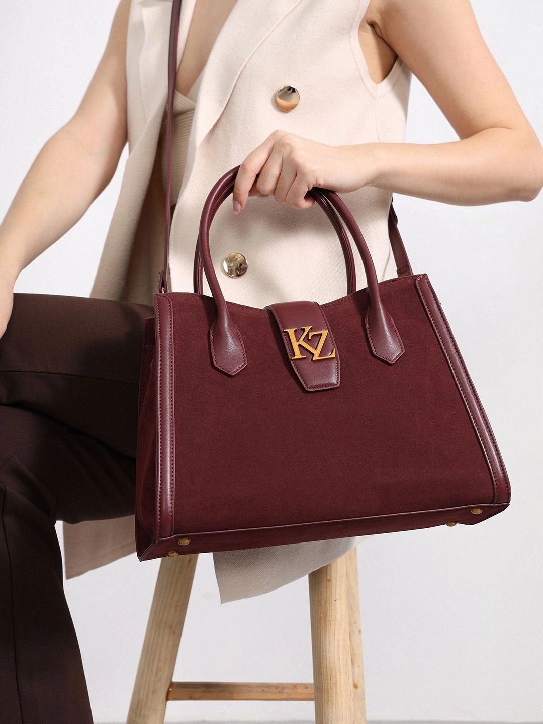 Kazo Structured Handheld Bag-picture-17