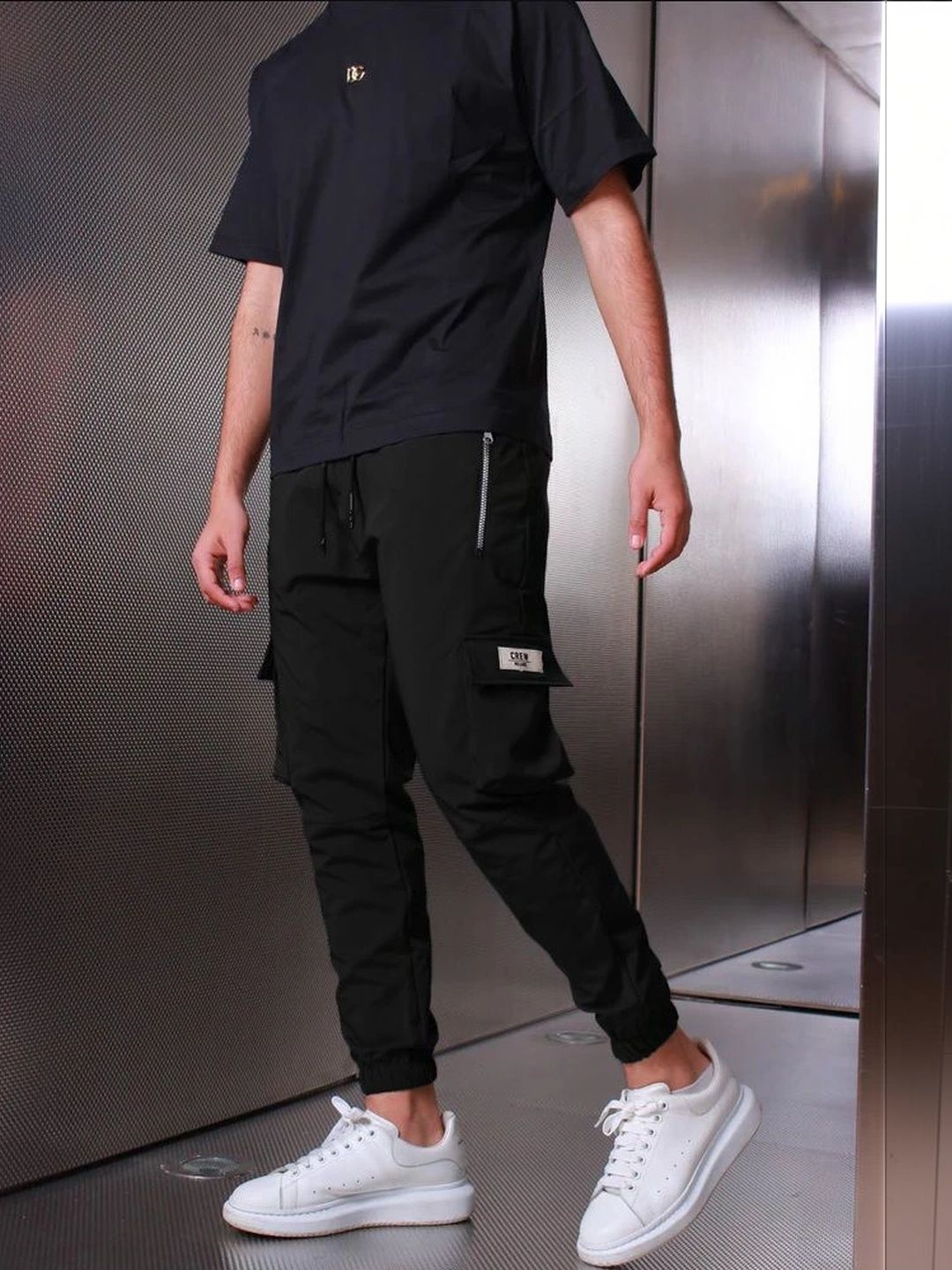 Joggers Park Men Regular Fit Dry Fit Cargos-picture-34