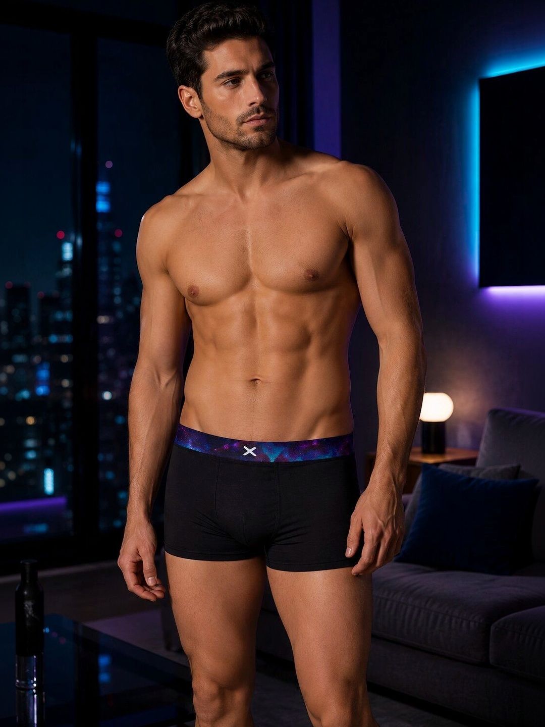 HRX by Hrithik Roshan Cotton Blend Assorted Printed Trunks-picture-13