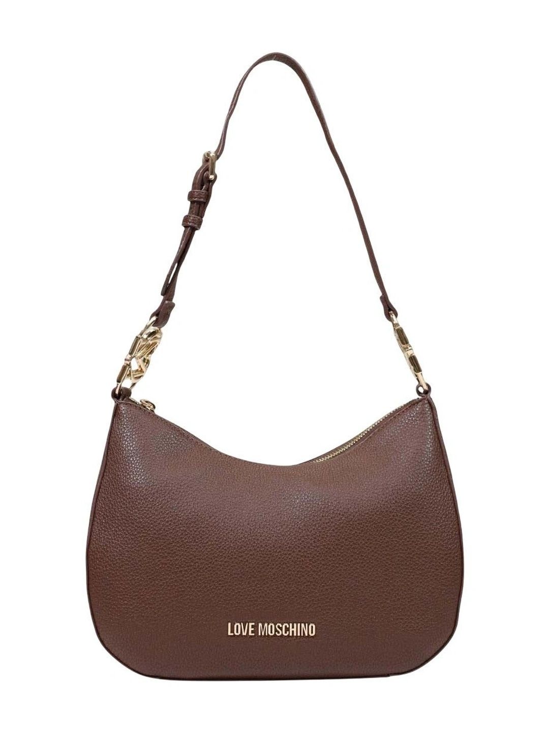 LOVE MOSCHINO Textured PU Half Moon Shoulder Bag-picture-17