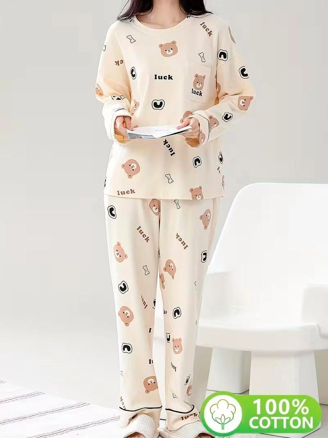 DressBerry Printed Maxi Nightdress-picture-25