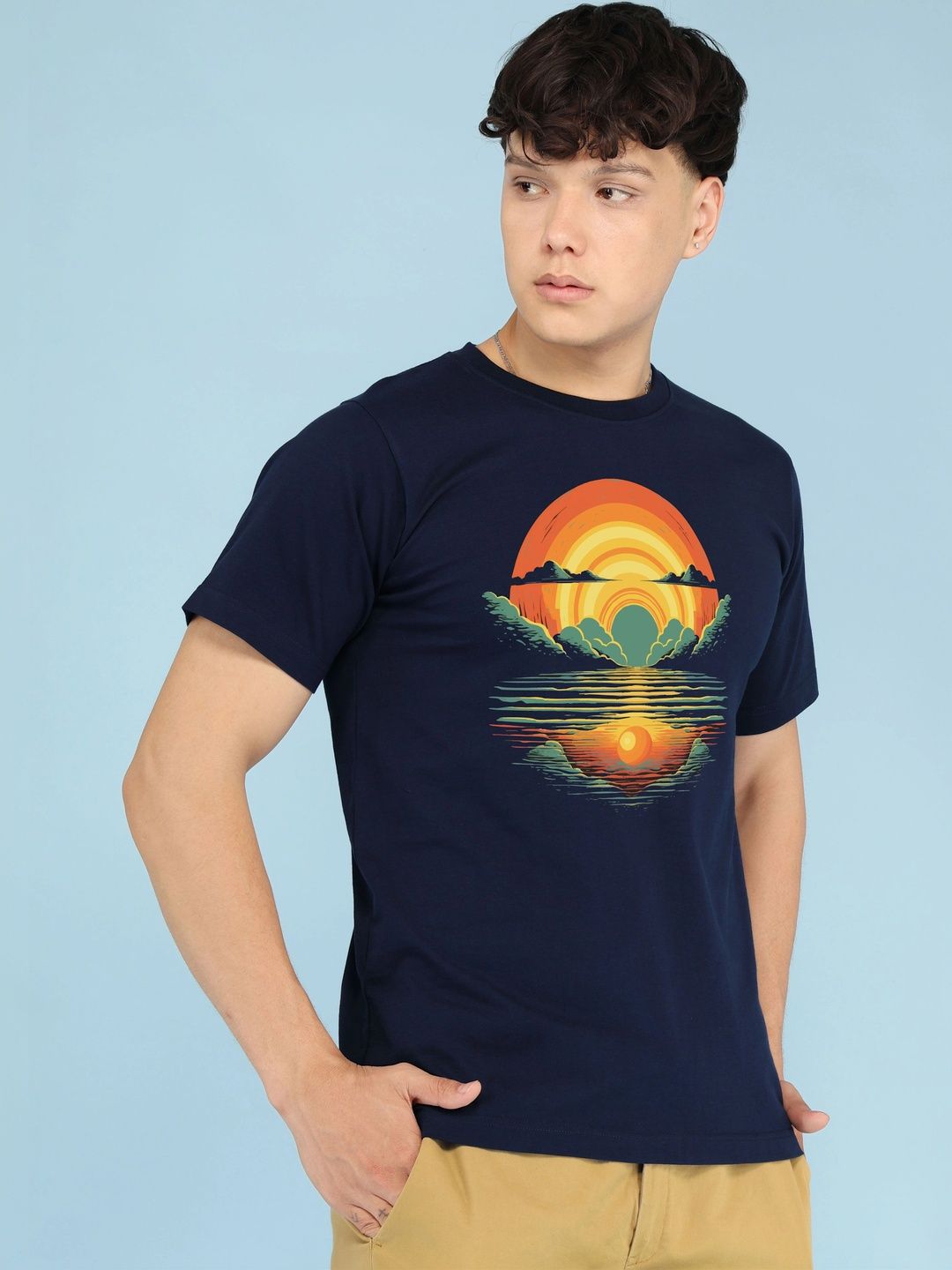 HERE&NOW Men Printed T-shirt-picture-28