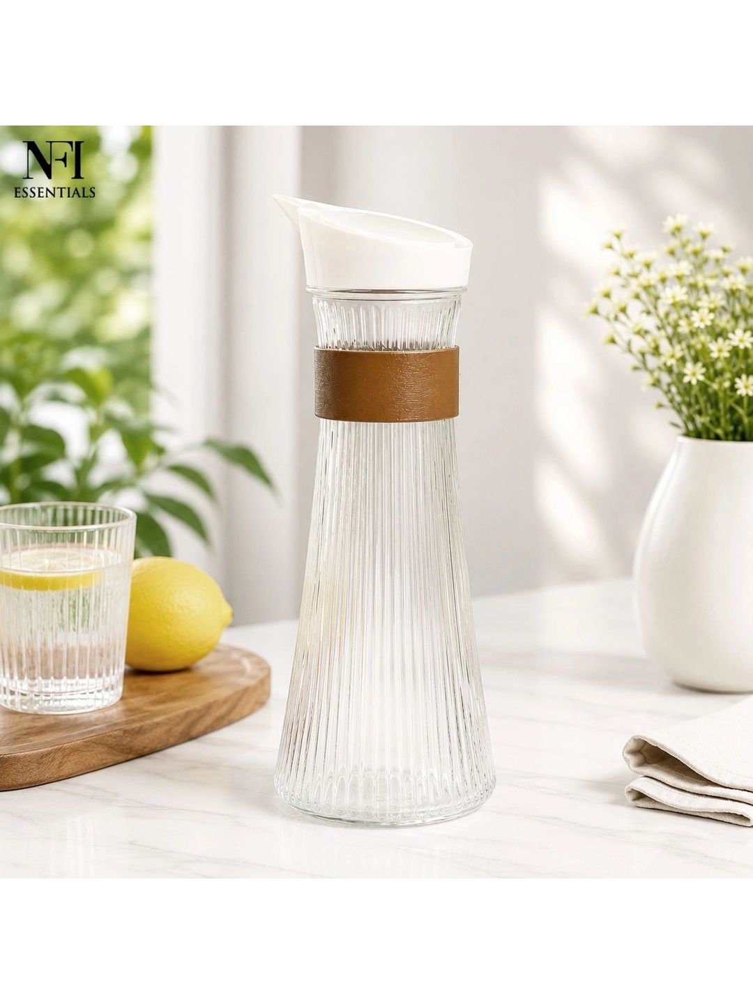NFI essentials Transparent Glass Water Jugs-image-27