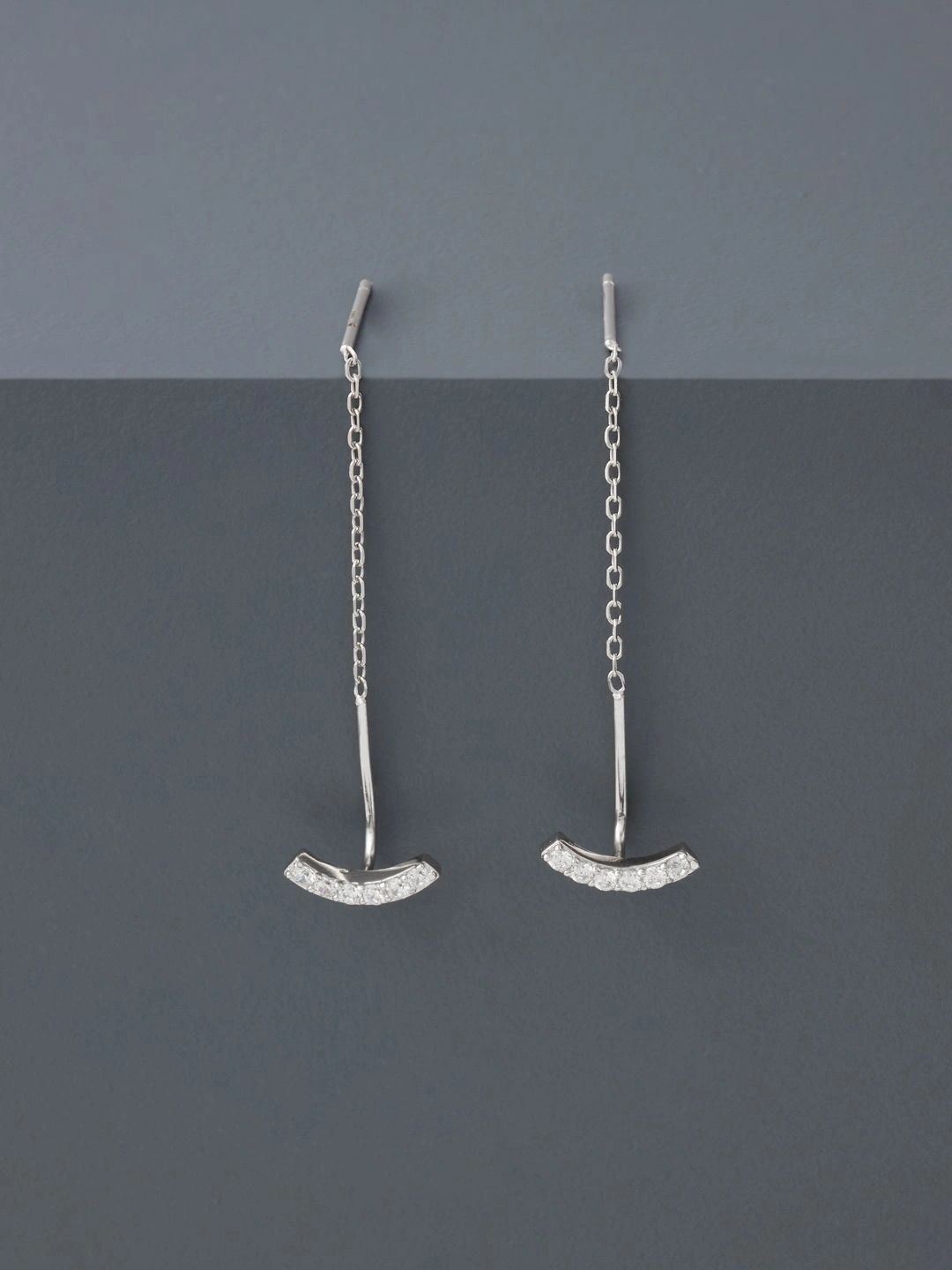 Kushal's Fashion Jewellery Geometric Drop Earrings-picture-23