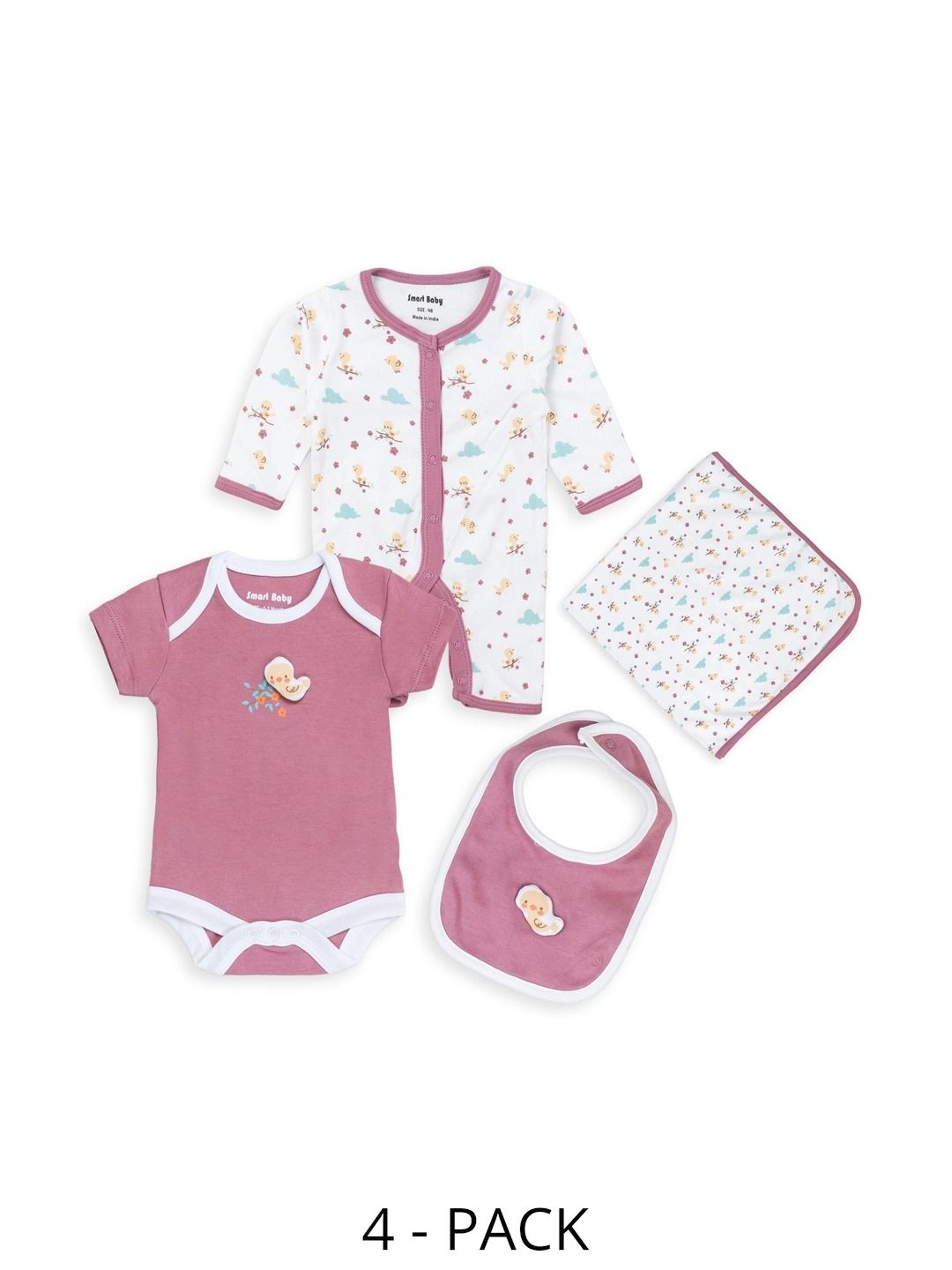 Smart Baby Unisex Kids Printed Top-picture-29