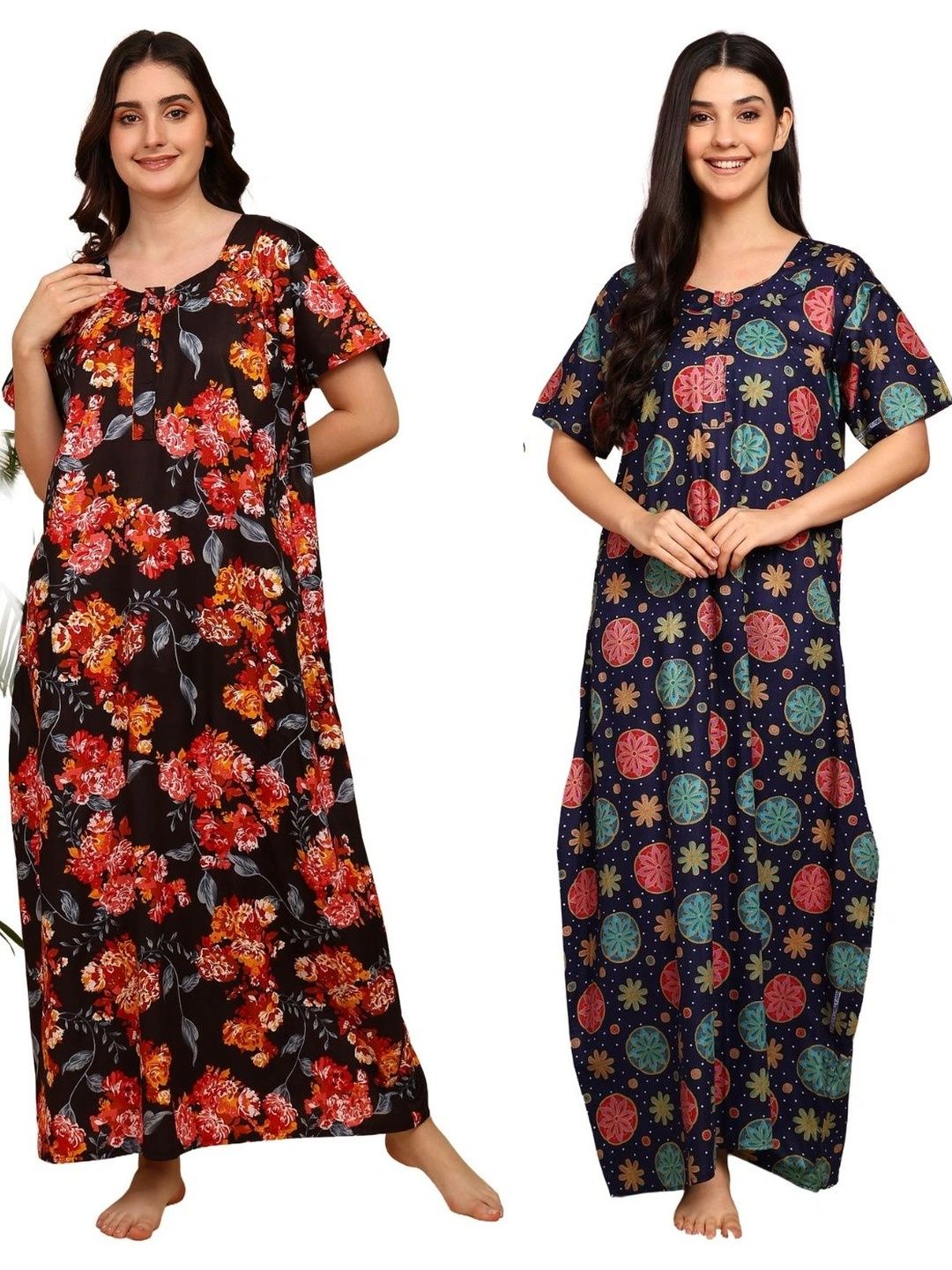 YUKATA Printed Maxi Nightdress-picture-35