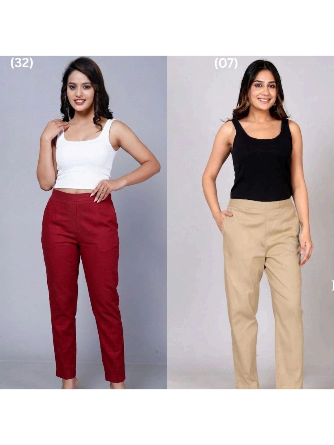 RIVNIX Women Smart High-Rise Trousers-picture-24