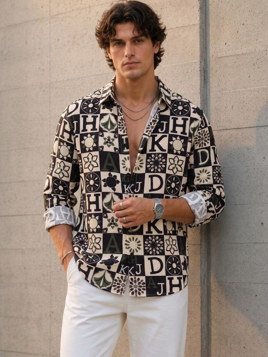 TokyoTrends Men Cotton Printed Casual Shirt-picture-47