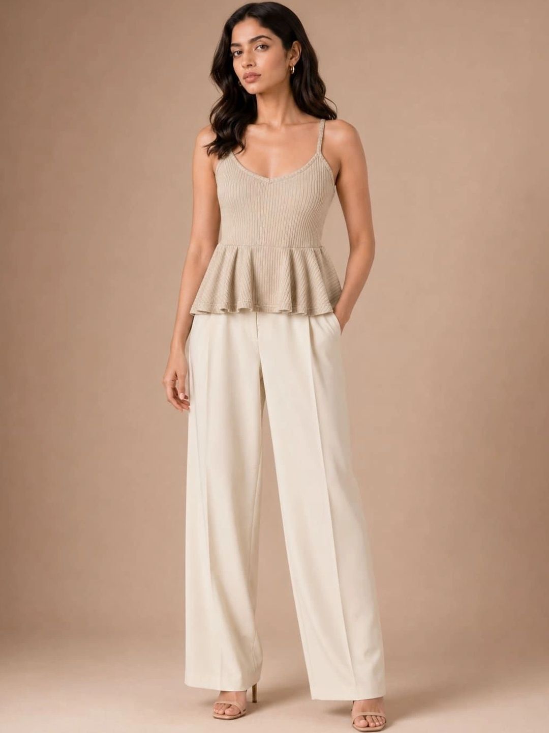 BRINNS Cotton Peplum Top-picture-24