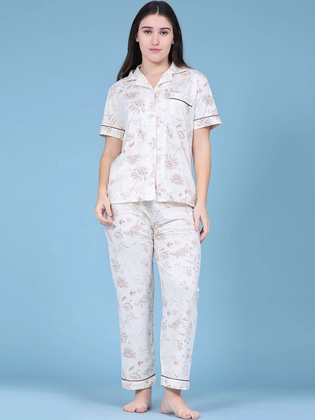 V-Mart Women Printed Night suit-picture-29