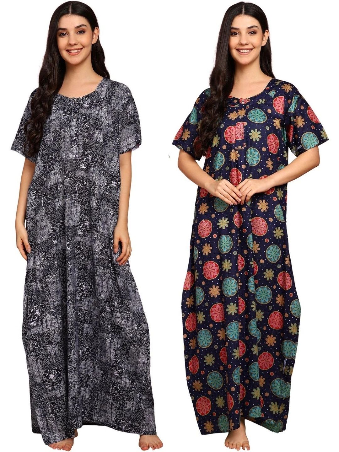 YUKATA Printed Maxi Nightdress-picture-23