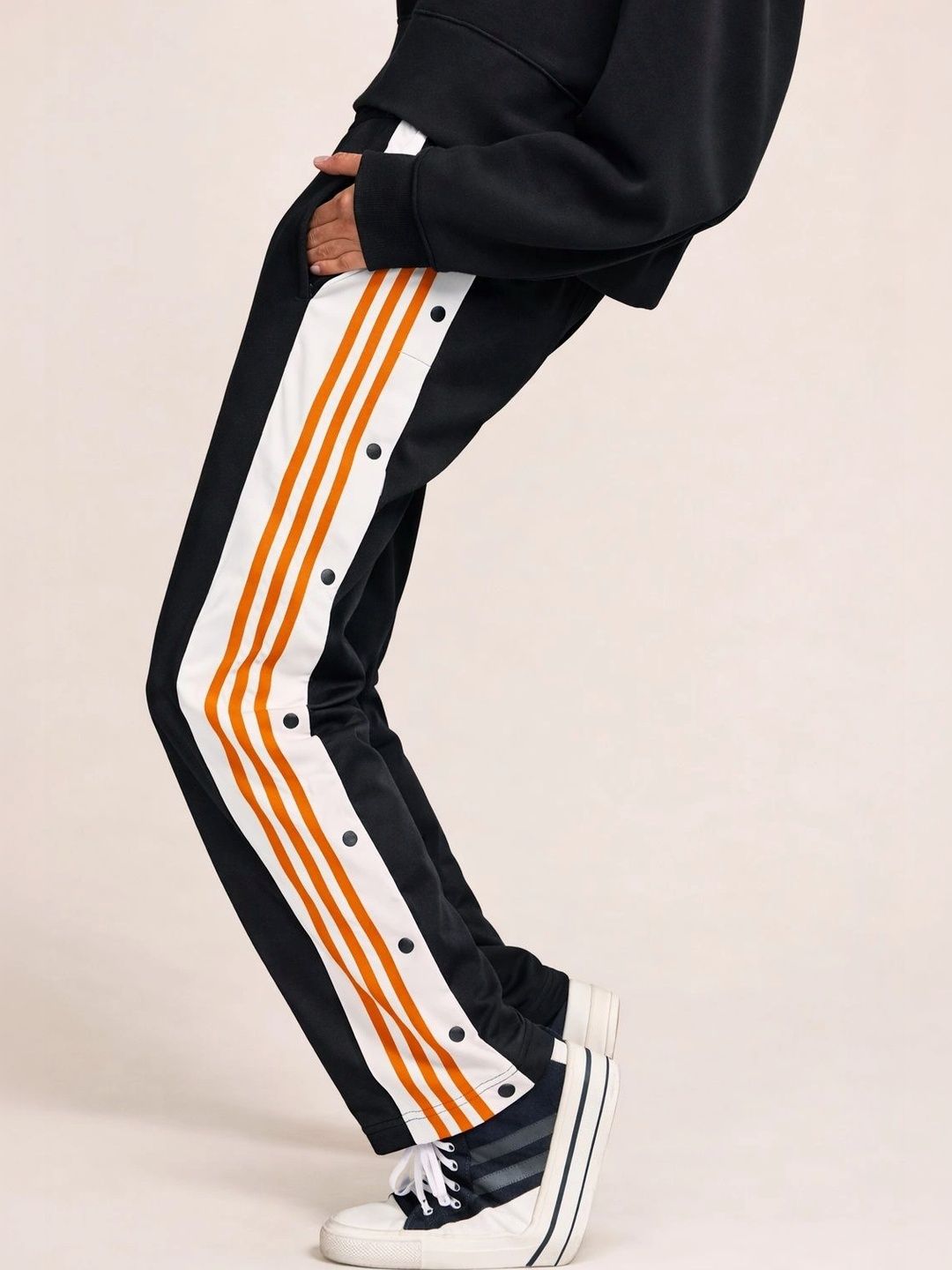 Joggers Park Men Regular Fit Colourblocked Dry Fit Training Track Pants-picture-18