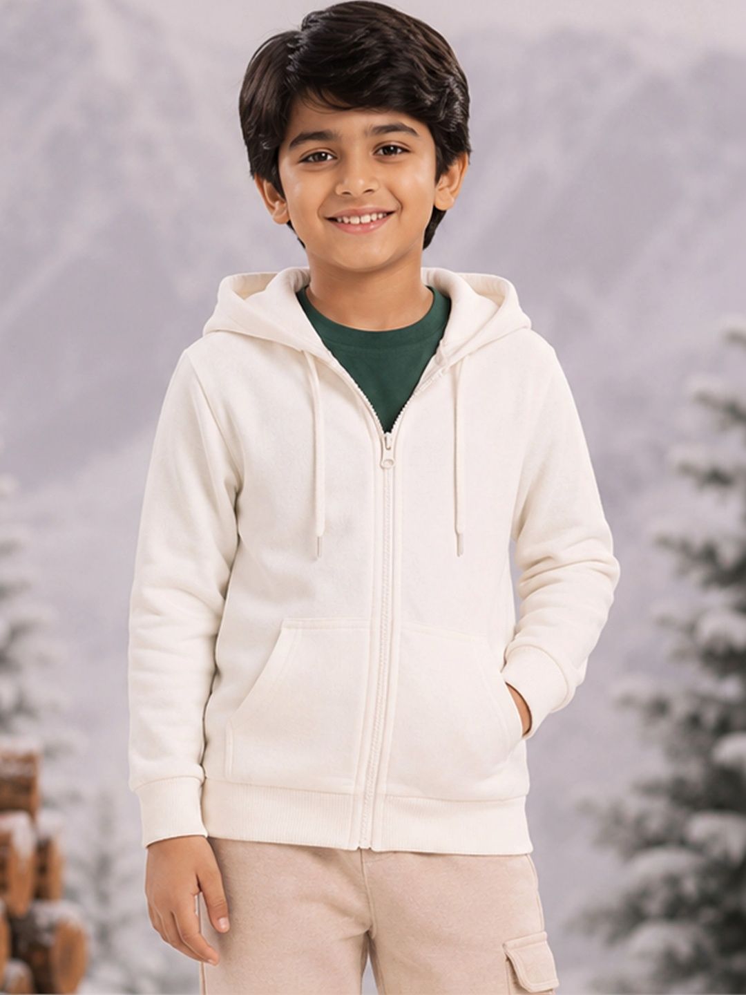 KiddoPanti Unisex Kids Hooded Sweatshirt-picture-10