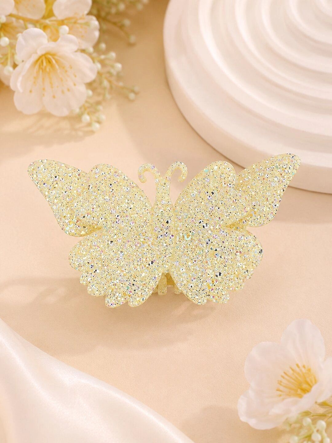 Haute Handles Women Embellished Alligator Hair Clip-image-10