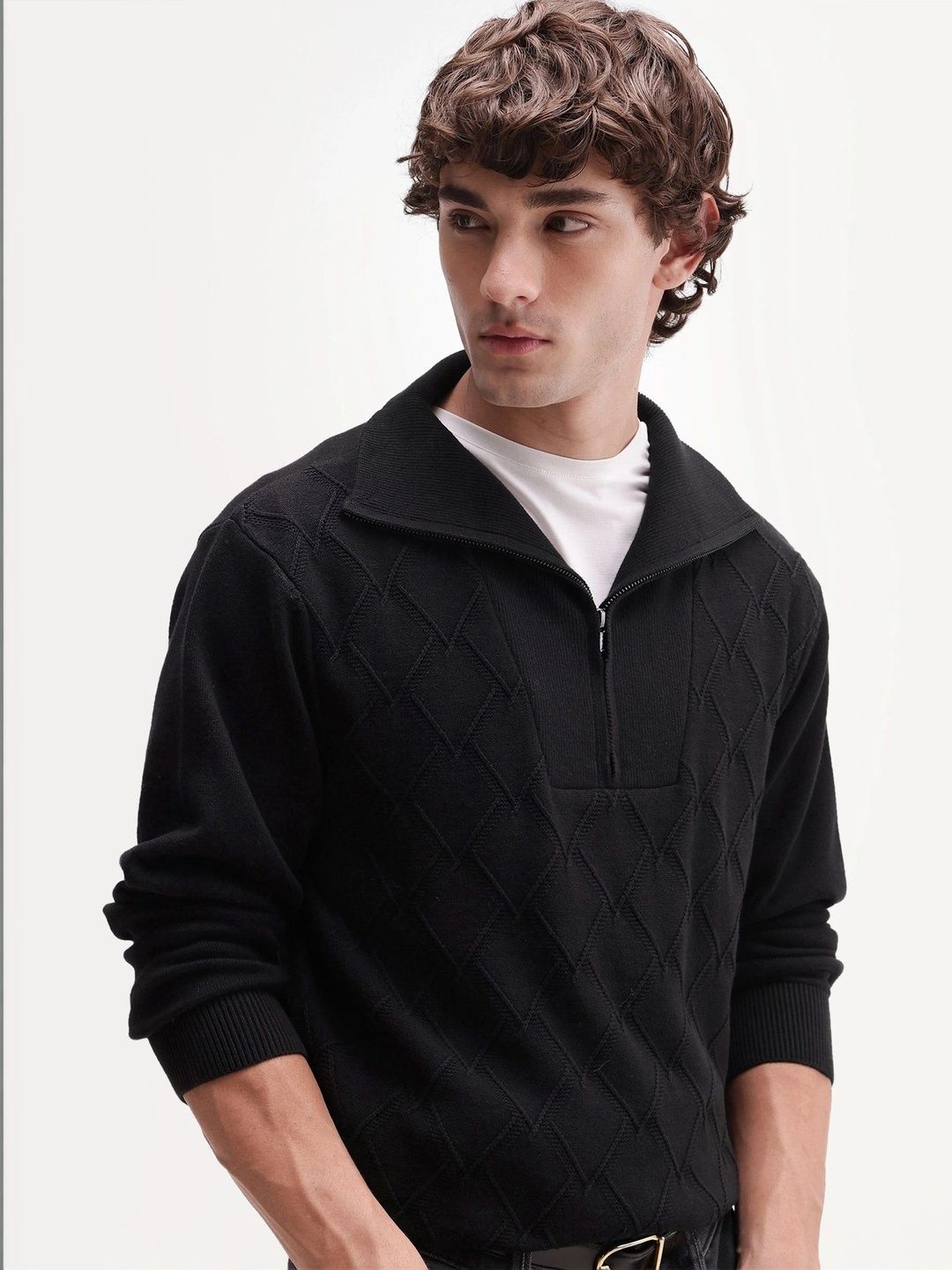 RARE RABBIT Men Striped Pullover-picture-22