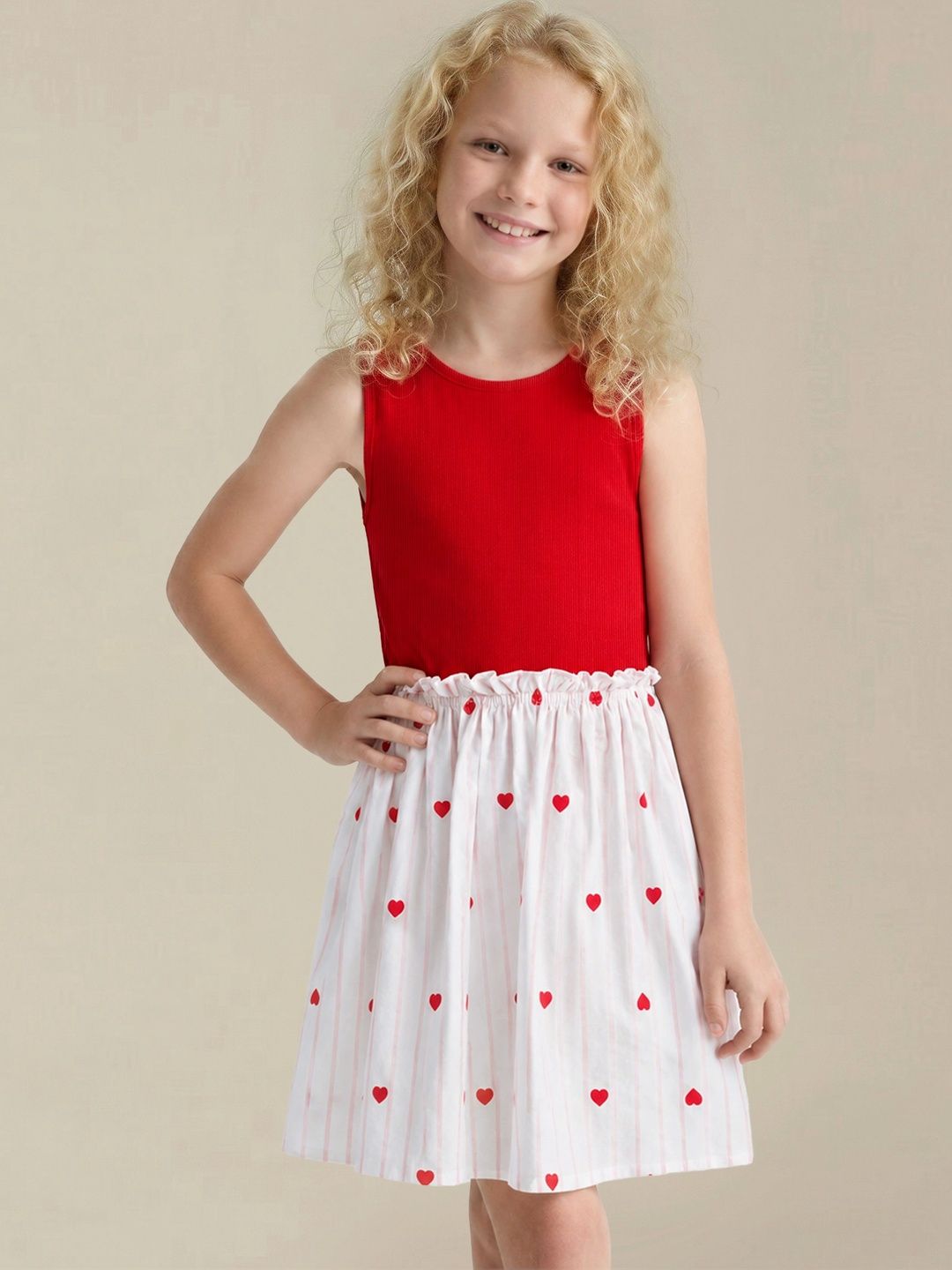 Vero Moda Print A-Line Dress-image-41